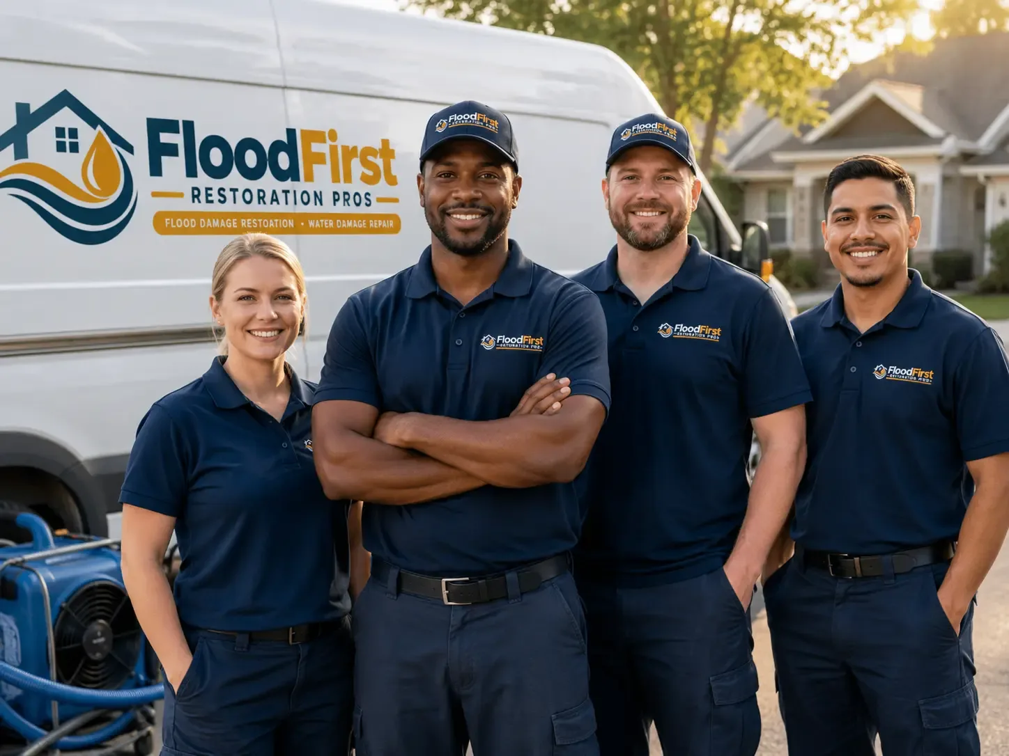 Flood Damage Restoration company in Le Roy, WV